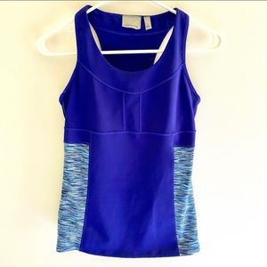 Athleta blue tank top